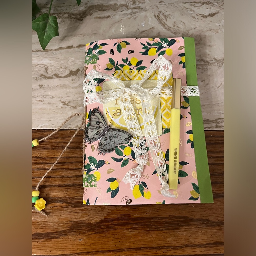 “Fresh Start” Handmade Journal